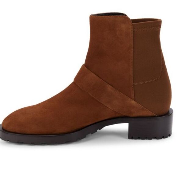 Stuart Weitzman Luxering Booties Size 5 NEW - Picture 4 of 11